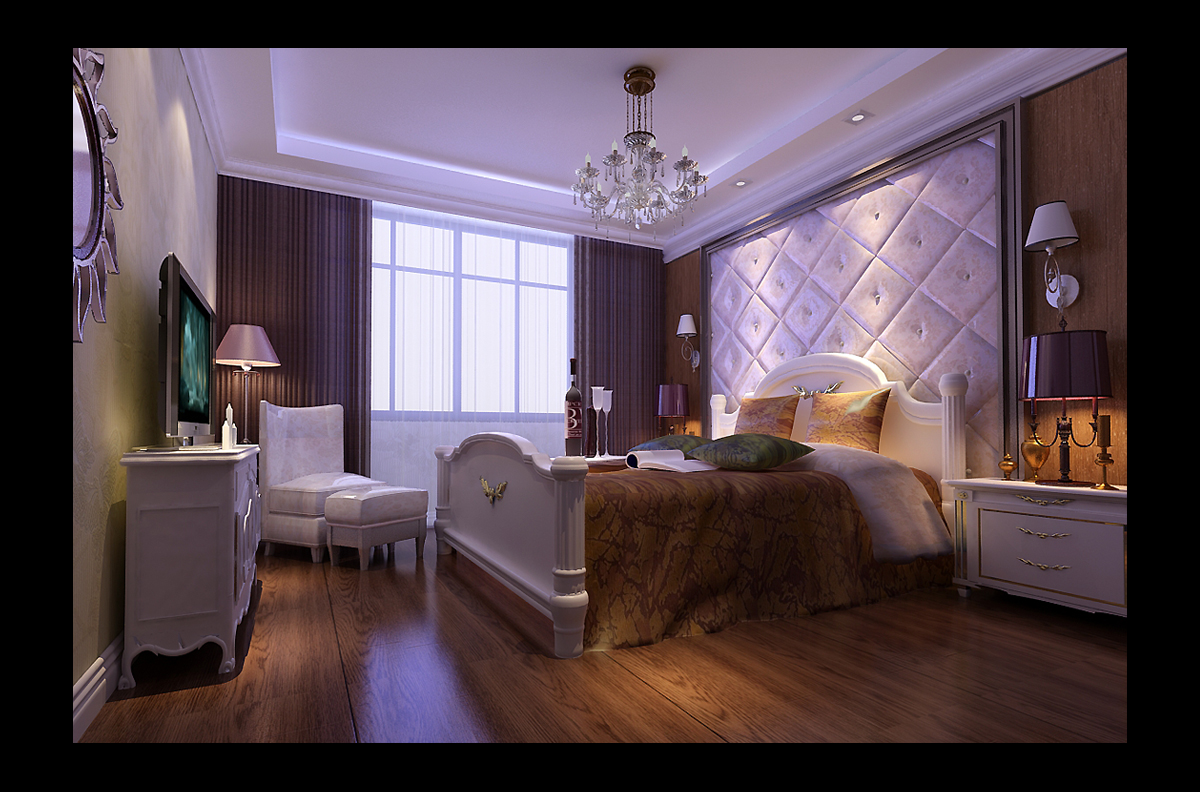 新古典風(fēng)格臥室裝修設(shè)計(jì)