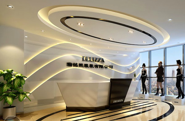 辦公室前臺裝修設計